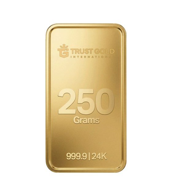 TRUST GOLD सोने की छड़ 250 g, 999.9 शुद्ध सोना, 24 कैरेट